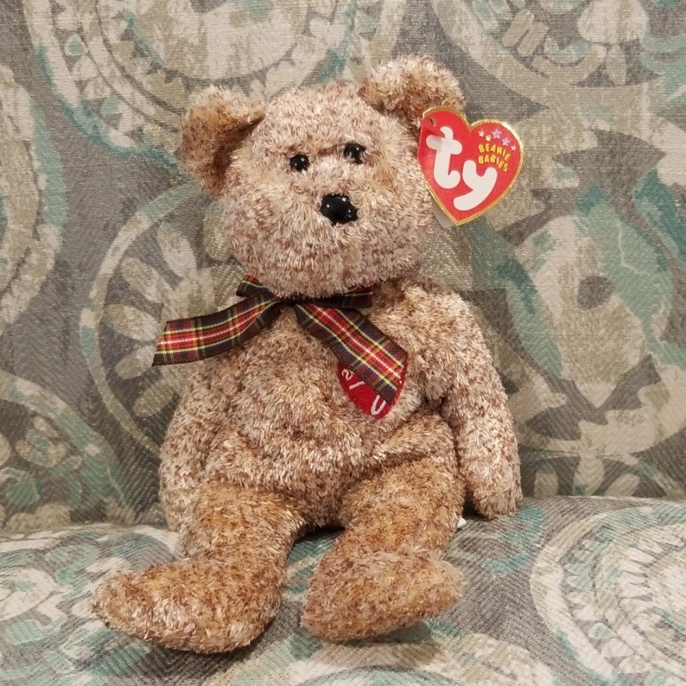Ty Beanie Babies 2002 Signature Bear with tag